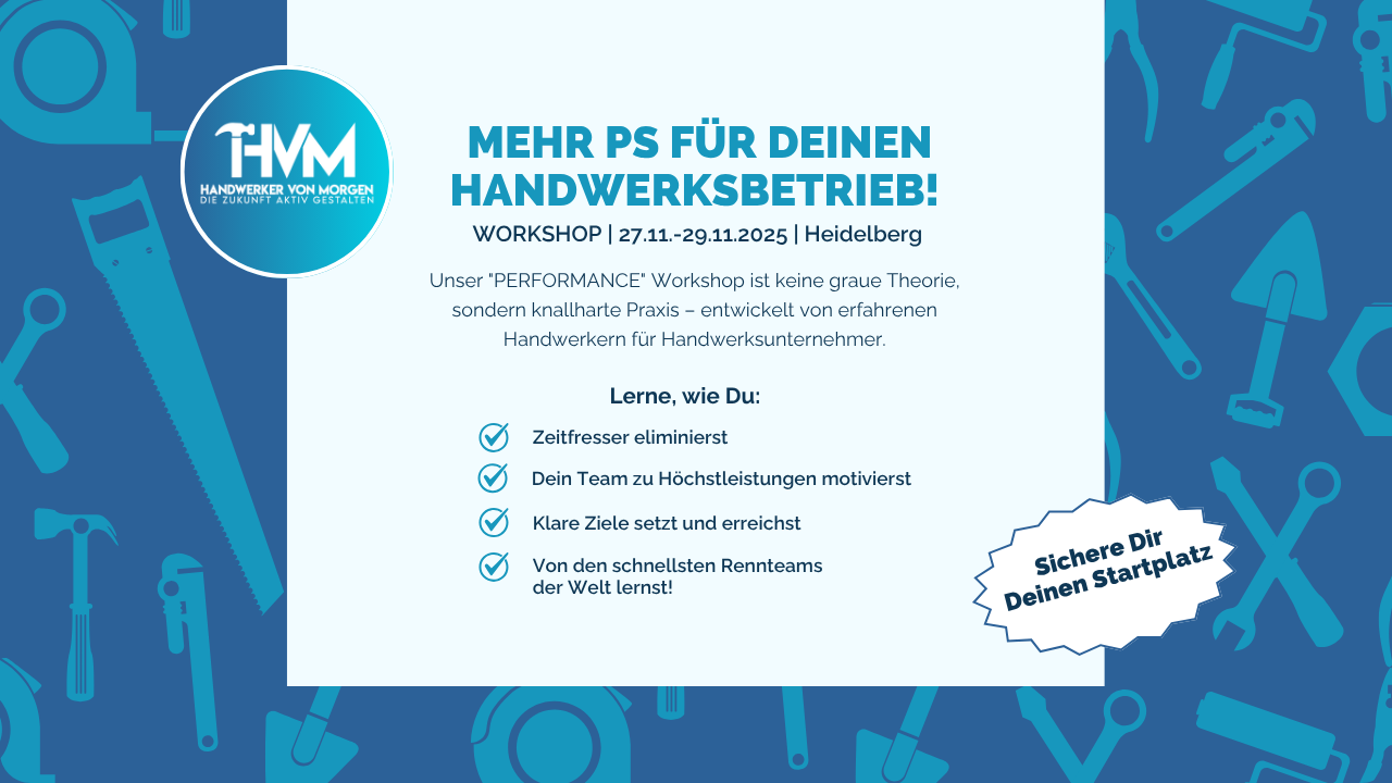 PS Workshop im Handwerk