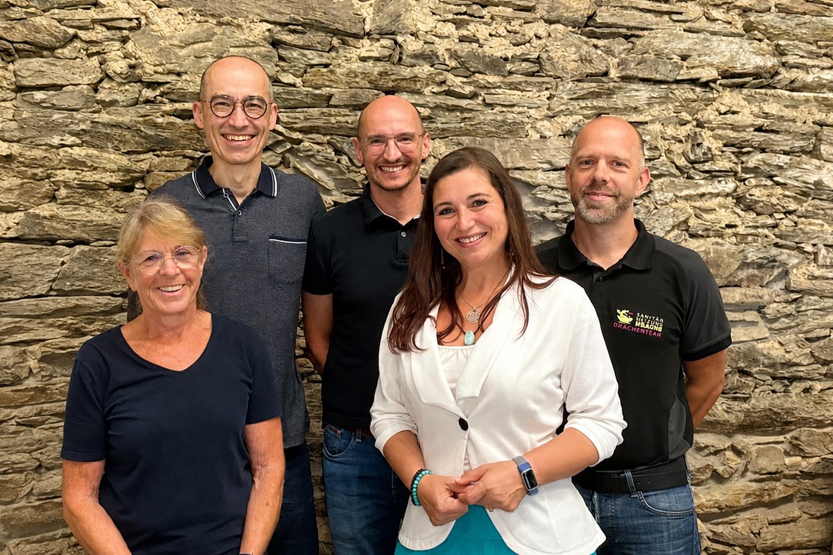 OCEAN-Team 2026 (5er, mit Peter) Das OCEAN-Team: Angela, Peter, Elmar, Nicole und Christian